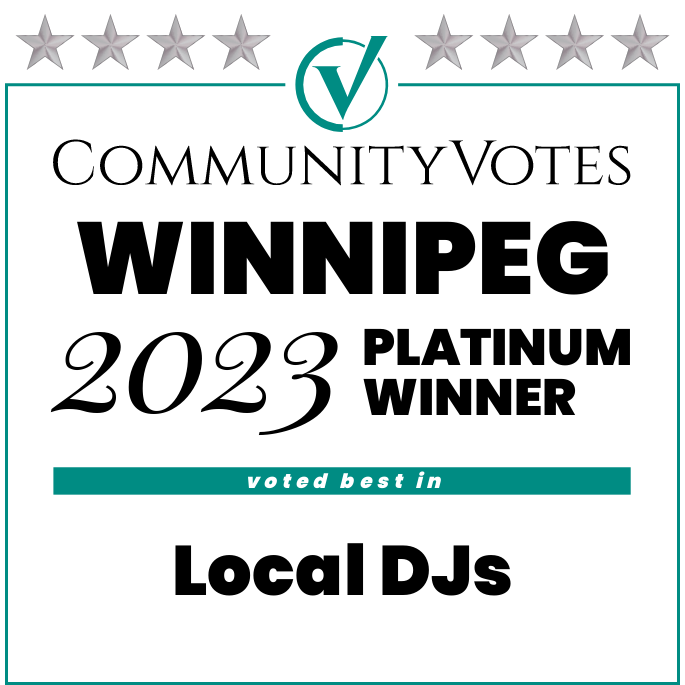Voted best local DJ!